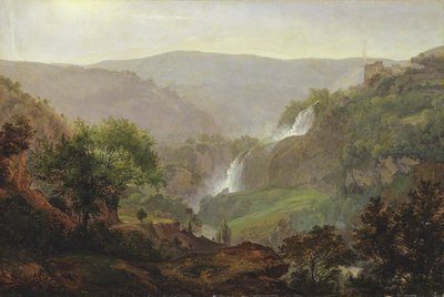 Wasserfall bei Tivoli von Johann Martin von Rohden